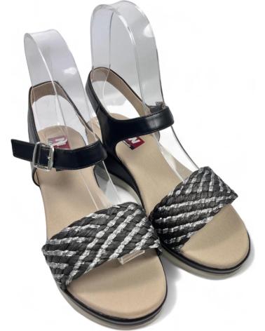 Sandalen für Damen TIMBOS SANDALIA CUNA COMODA MUJER 130119 NEGRO