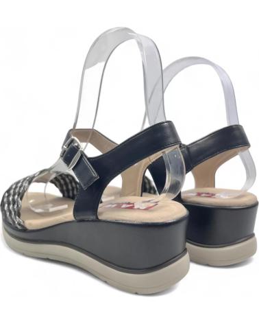Sandalen für Damen TIMBOS SANDALIA CUNA COMODA MUJER 130119 NEGRO