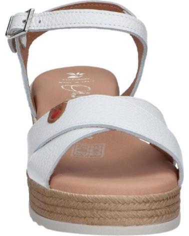 Woman Sandals RIVERA SANDALIA PLATAFORMA PARA CHICA 5530 COLOR BLANCO