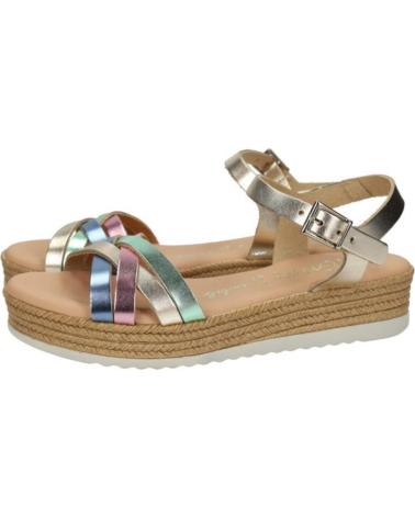 Woman Sandals RIVERA SANDALIA PLANA GEL PARA CHICA 5515 COLOR CHAMPAGNE