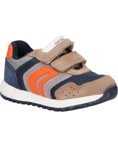 Sneaker für Junge GEOX B043CD 022FU B ALBEN C5JF4 COOKIE-NAVY