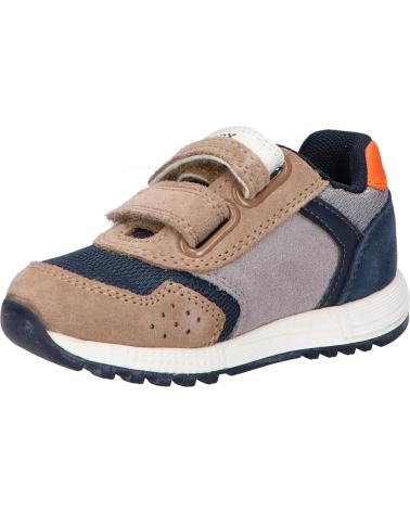 Sneaker für Junge GEOX B043CD 022FU B ALBEN C5JF4 COOKIE-NAVY