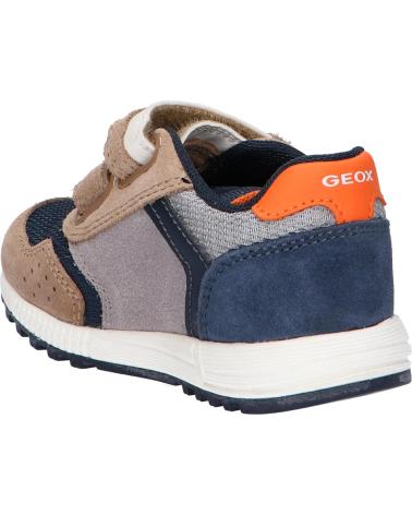 Sneaker für Junge GEOX B043CD 022FU B ALBEN C5JF4 COOKIE-NAVY