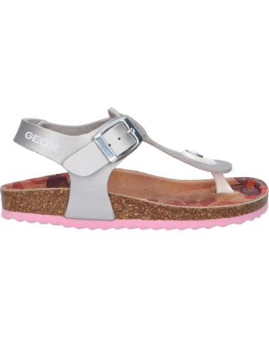 Sandales pour Fille GEOX J258MB 000NF J ADRIEL C1007 SILVER PLATA