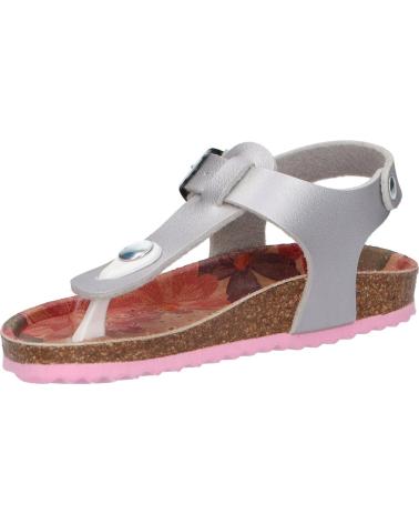 Sandalen für Mädchen GEOX J258MB 000NF J ADRIEL C1007 SILVER PLATA