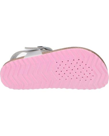 Sandalen für Mädchen GEOX J258MB 000NF J ADRIEL C1007 SILVER PLATA