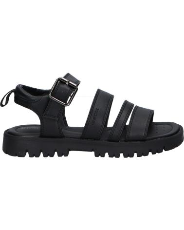 Sandales pour Fille GEOX J25FYB 000BC J SANDAL STARBLUSH C9999 BLACK NEGRO