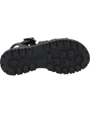 Sandalen für Mädchen GEOX J25FYB 000BC J SANDAL STARBLUSH C9999 BLACK NEGRO