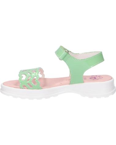 Sandalias de Niña PABLOSKY 411299 CHAROL VERDE ACIDO