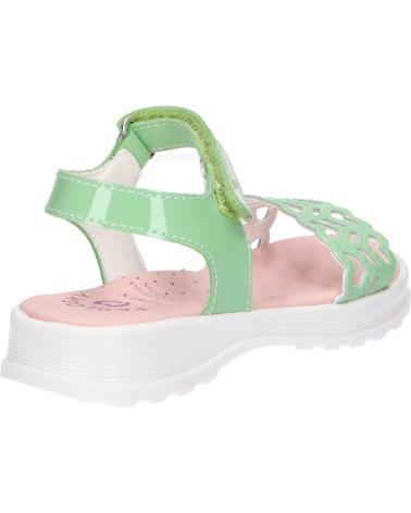 Sandalias de Niña PABLOSKY 411299 CHAROL VERDE ACIDO