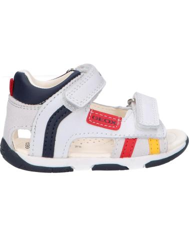 Sandali per Bambino GEOX B020XA 08522 B SANDAL TAPUZ C1000 WHITE