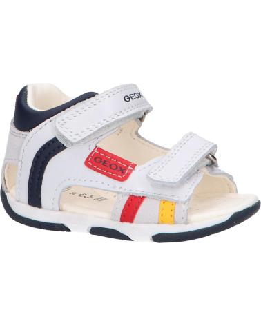 Sandali per Bambino GEOX B020XA 08522 B SANDAL TAPUZ C1000 WHITE