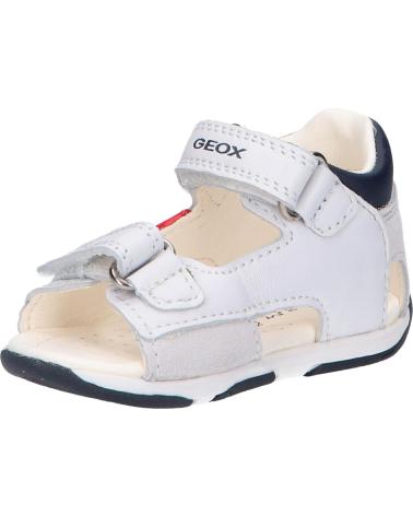 Sandali per Bambino GEOX B020XA 08522 B SANDAL TAPUZ C1000 WHITE