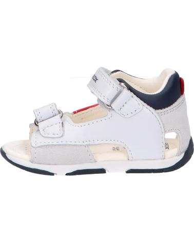 Sandali per Bambino GEOX B020XA 08522 B SANDAL TAPUZ C1000 WHITE