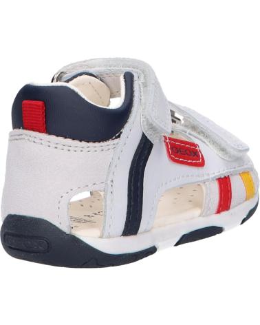 Sandali per Bambino GEOX B020XA 08522 B SANDAL TAPUZ C1000 WHITE