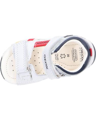 Sandali per Bambino GEOX B020XA 08522 B SANDAL TAPUZ C1000 WHITE