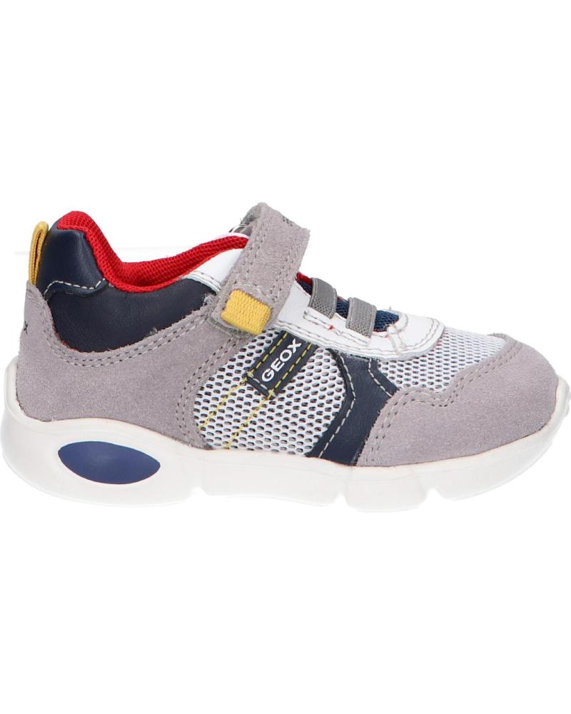 Sportif pour Garçon GEOX B154EA 02214 B PILLOW C0665 GREY-NAVY GRIS