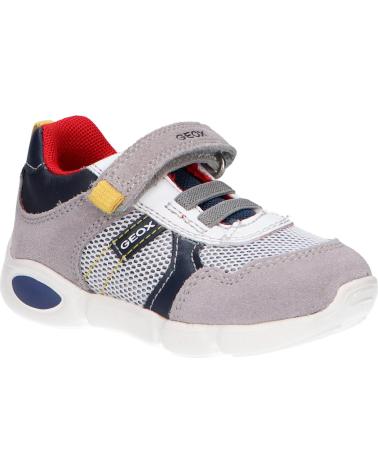 Sportif pour Garçon GEOX B154EA 02214 B PILLOW C0665 GREY-NAVY GRIS