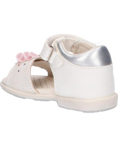Sandalen für Mädchen GEOX B2521B 0BC09 B VERRED C1000 WHITE BLANCO