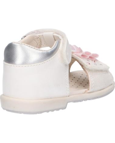 Sandalen für Mädchen GEOX B2521B 0BC09 B VERRED C1000 WHITE BLANCO