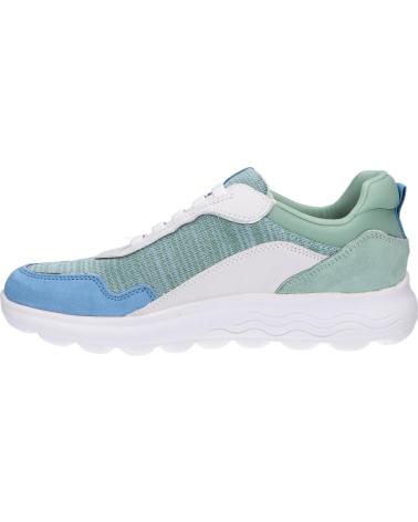 Sportif pour Femme GEOX D25NUD 07T85 D SPHERICA C0547 WHITE-GREEN