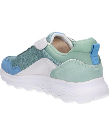 Sportif pour Femme GEOX D25NUD 07T85 D SPHERICA C0547 WHITE-GREEN