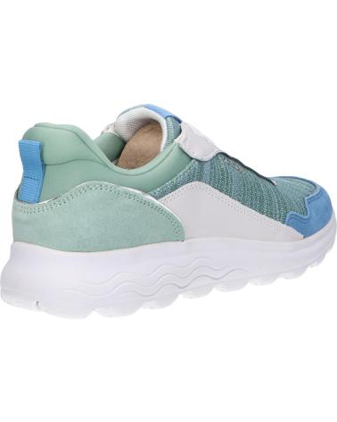 Sportif pour Femme GEOX D25NUD 07T85 D SPHERICA C0547 WHITE-GREEN