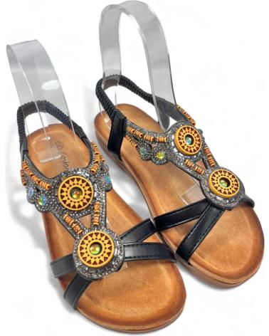 Sandalias de Mujer TIMBOS SANDALIA CUNA COMODA MUJER 130132 NEGRO
