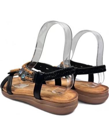 Sandalias de Mujer TIMBOS SANDALIA CUNA COMODA MUJER 130132 NEGRO