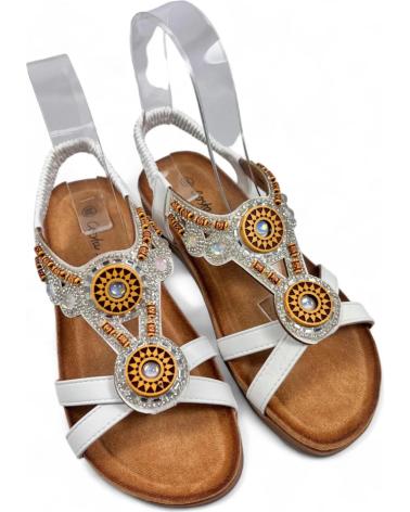 Sandalias de Mujer TIMBOS SANDALIA CUNA COMODA MUJER 130131 BLANCO