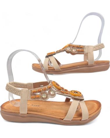 Sandalias de Mujer TIMBOS SANDALIA CUNA COMODA MUJER 130130 BEIGE
