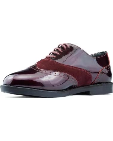 ZAPATOS PLANOS FLORENCIA F0 BURDEOS DTORRES