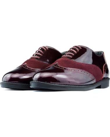 ZAPATOS PLANOS FLORENCIA F0 BURDEOS DTORRES
