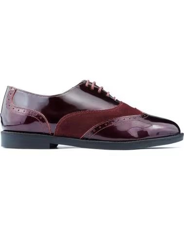 ZAPATOS PLANOS FLORENCIA F0 BURDEOS DTORRES
