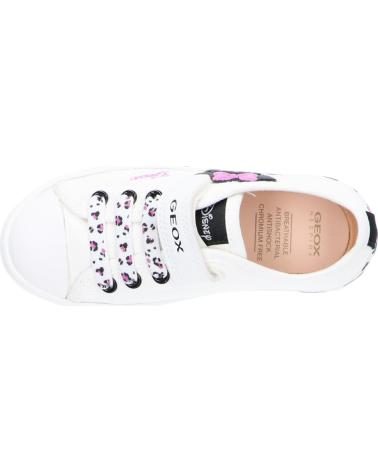 Sportschuhe für Mädchen GEOX J2504D 00010 J CIAK C0404 WHITE-BLACK