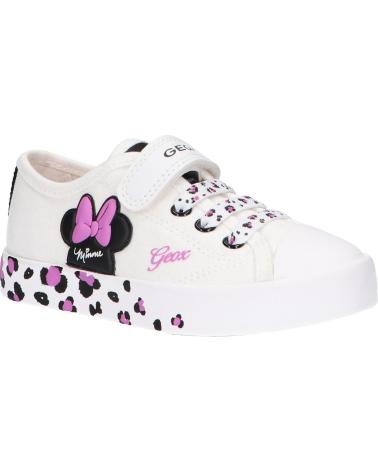 Sportschuhe für Mädchen GEOX J2504D 00010 J CIAK C0404 WHITE-BLACK