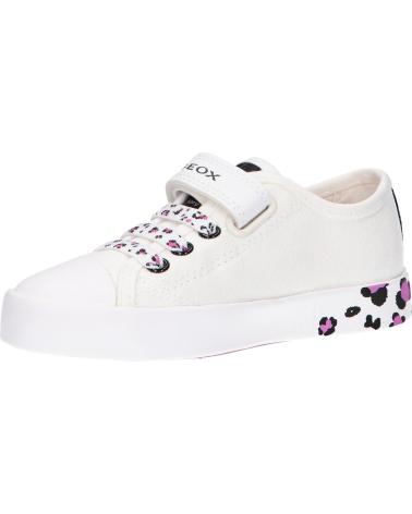 Sportschuhe für Mädchen GEOX J2504D 00010 J CIAK C0404 WHITE-BLACK