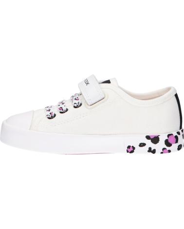 Sportschuhe für Mädchen GEOX J2504D 00010 J CIAK C0404 WHITE-BLACK