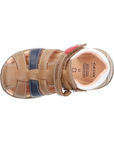 boy Sandals GEOX SANDALIAS NINO MODELO B SANDAL MACCHIA BOY COLOR MARRON C510 C5102