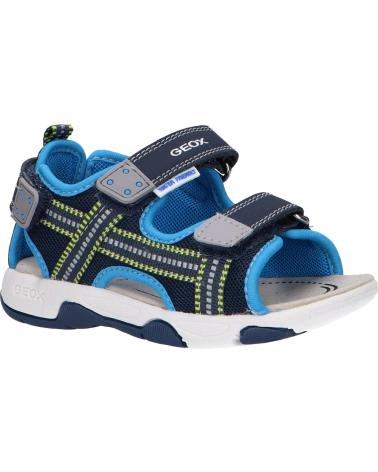 boy Sandals GEOX B150FA 05014 B MULTY CF44D NAVY-AZURE