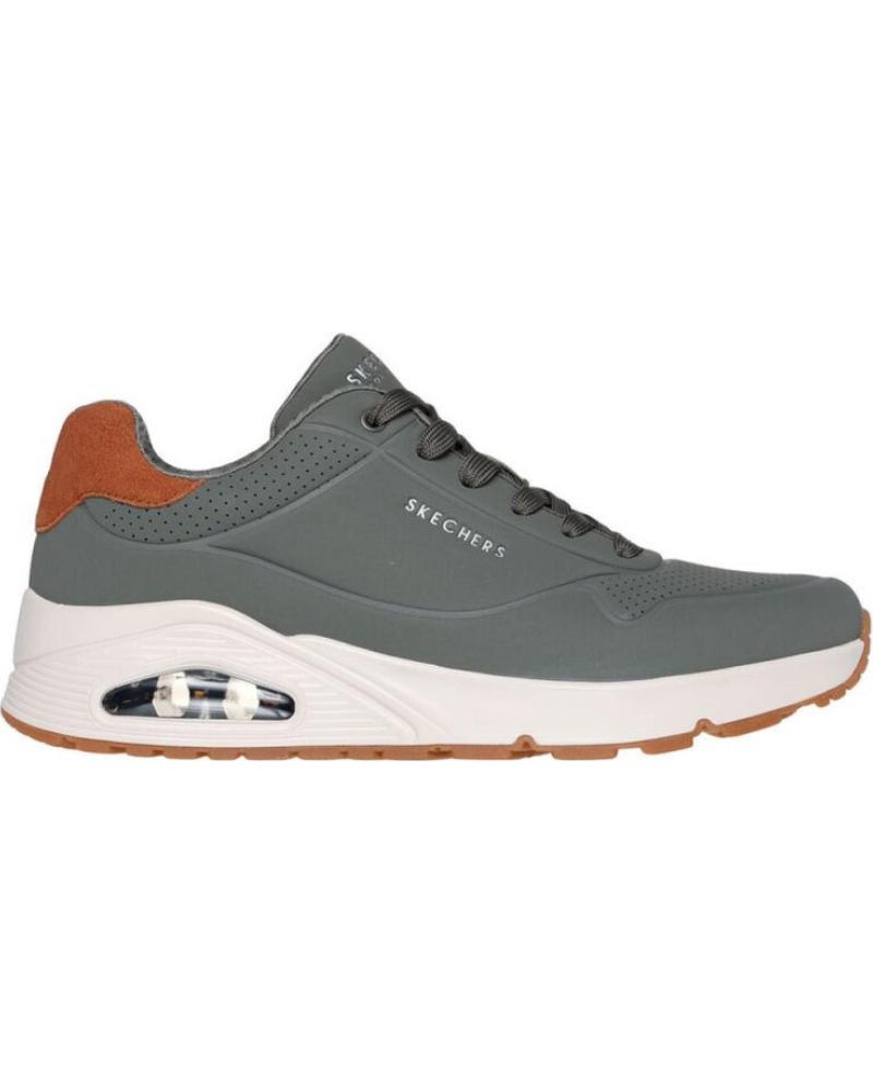 Deportivas de Hombre SKECHERS SNEAKERS UNO HOMBRE VERDE