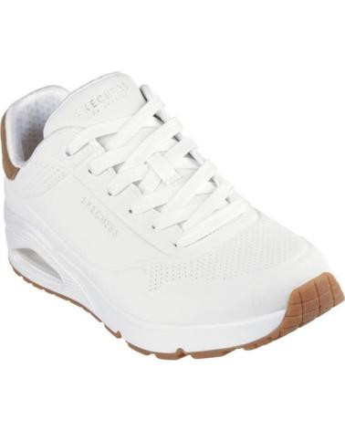 Deportivas de Hombre SKECHERS SNEAKERS UNO HOMBRE BLANCO