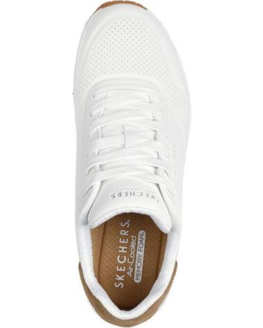 Deportivas de Hombre SKECHERS SNEAKERS UNO HOMBRE BLANCO