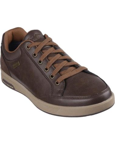 Man Trainers SKECHERS SNEAKERS SPARKMAN HOMBRE MARRON MARRóN