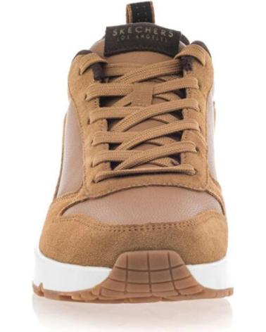 Deportivas de Hombre SKECHERS SNEAKERS UNO HOMBRE CUERO MARRóN