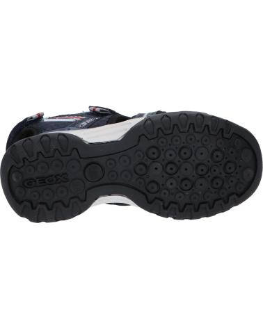 boy Sandals GEOX J250RB 014ME J BOREALIS C0735 NAVY-RED