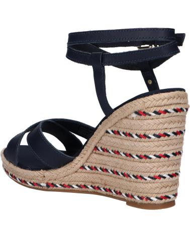 Sandali per Donna TOMMY HILFIGER FW0FW06238 FEMININE HIGH WEDGE DW5 DESERT SKY