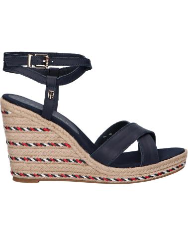 Sandali per Donna TOMMY HILFIGER FW0FW06238 FEMININE HIGH WEDGE DW5 DESERT SKY