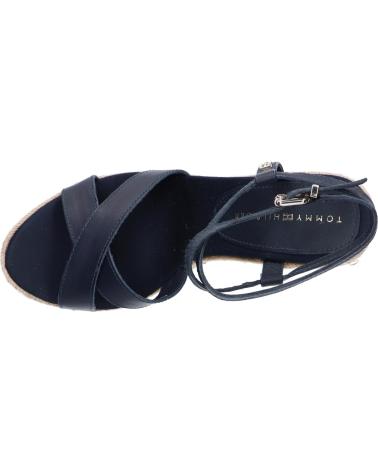 Sandali per Donna TOMMY HILFIGER FW0FW06238 FEMININE HIGH WEDGE DW5 DESERT SKY