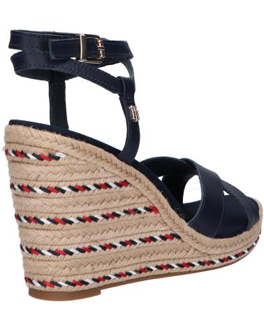 Sandali per Donna TOMMY HILFIGER FW0FW06238 FEMININE HIGH WEDGE DW5 DESERT SKY